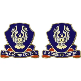 192nd Aviation Battalion Unit Crest (Air Ground Control) - Sold in Pairs