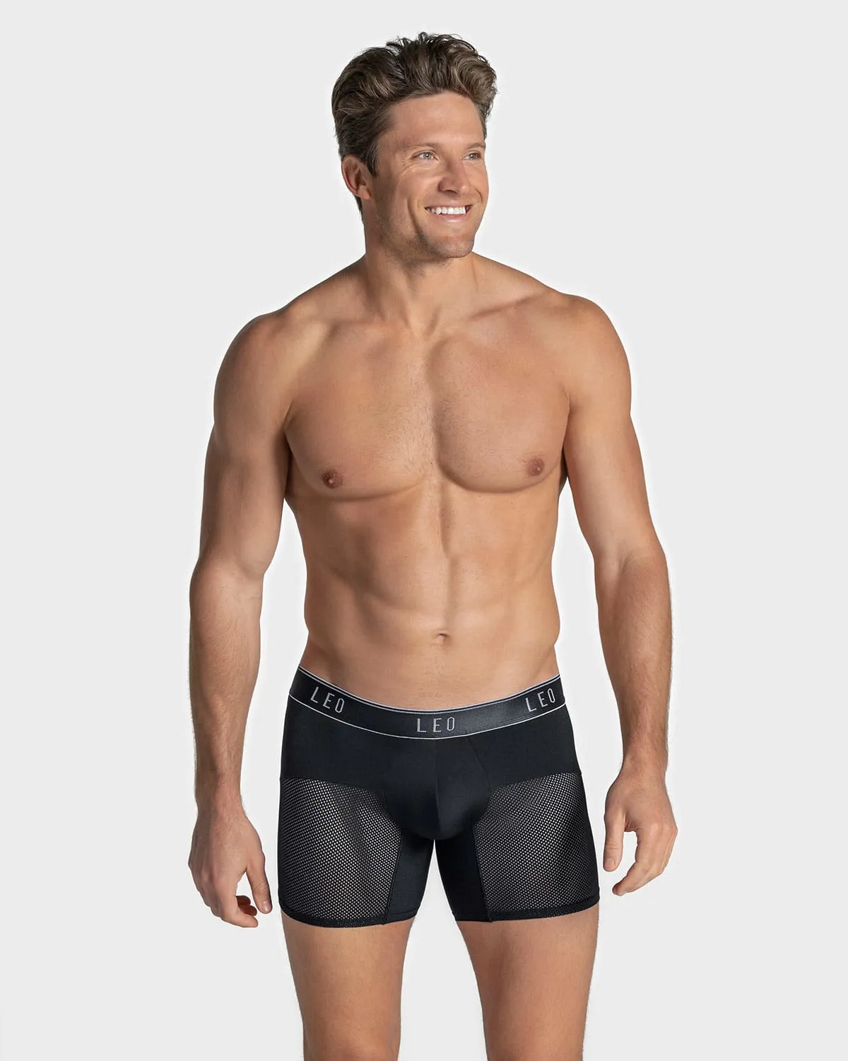 3-Pack High-Tech Mesh Boxer Brief with Ergonomic Pouch