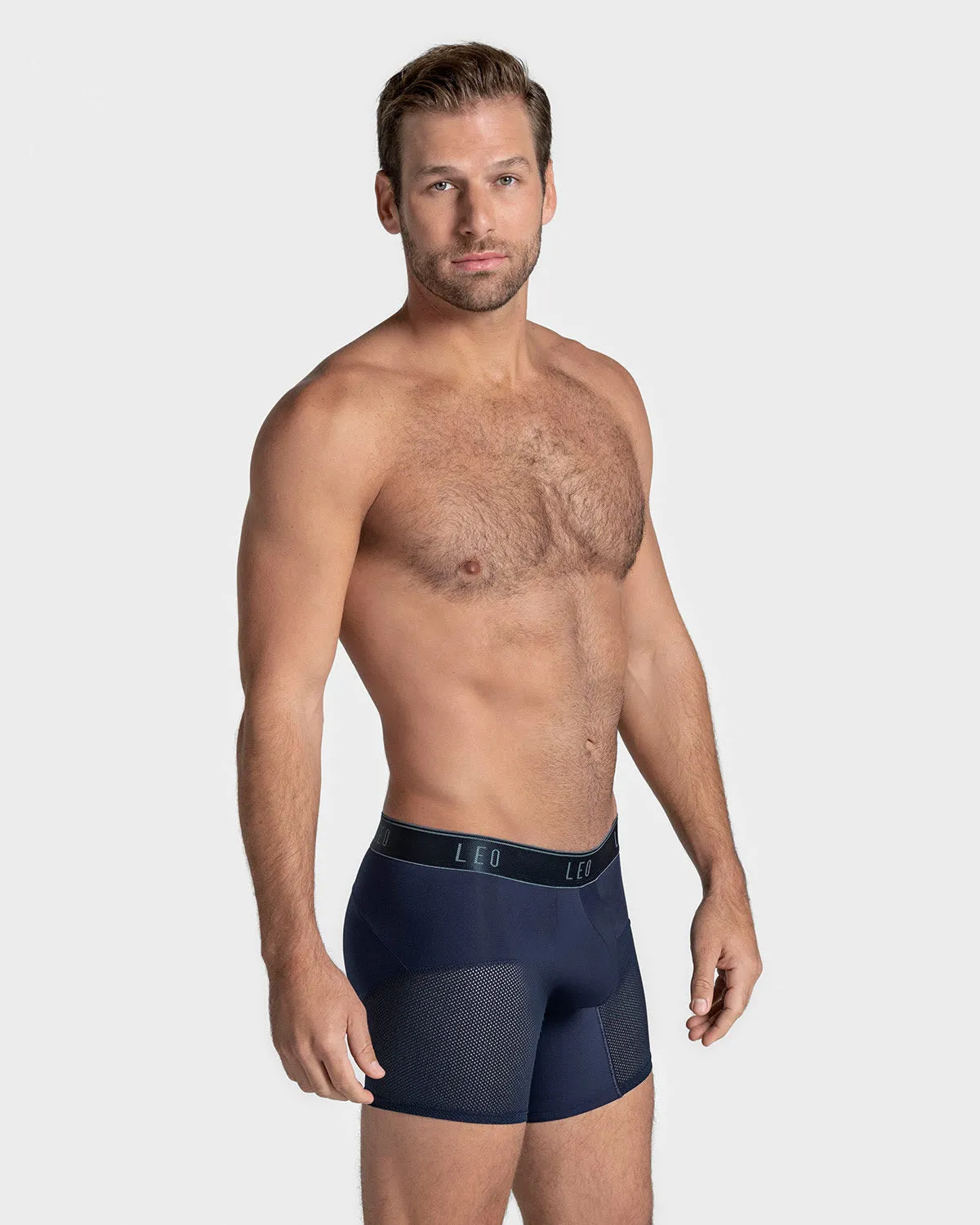 3-Pack High-Tech Mesh Boxer Brief with Ergonomic Pouch