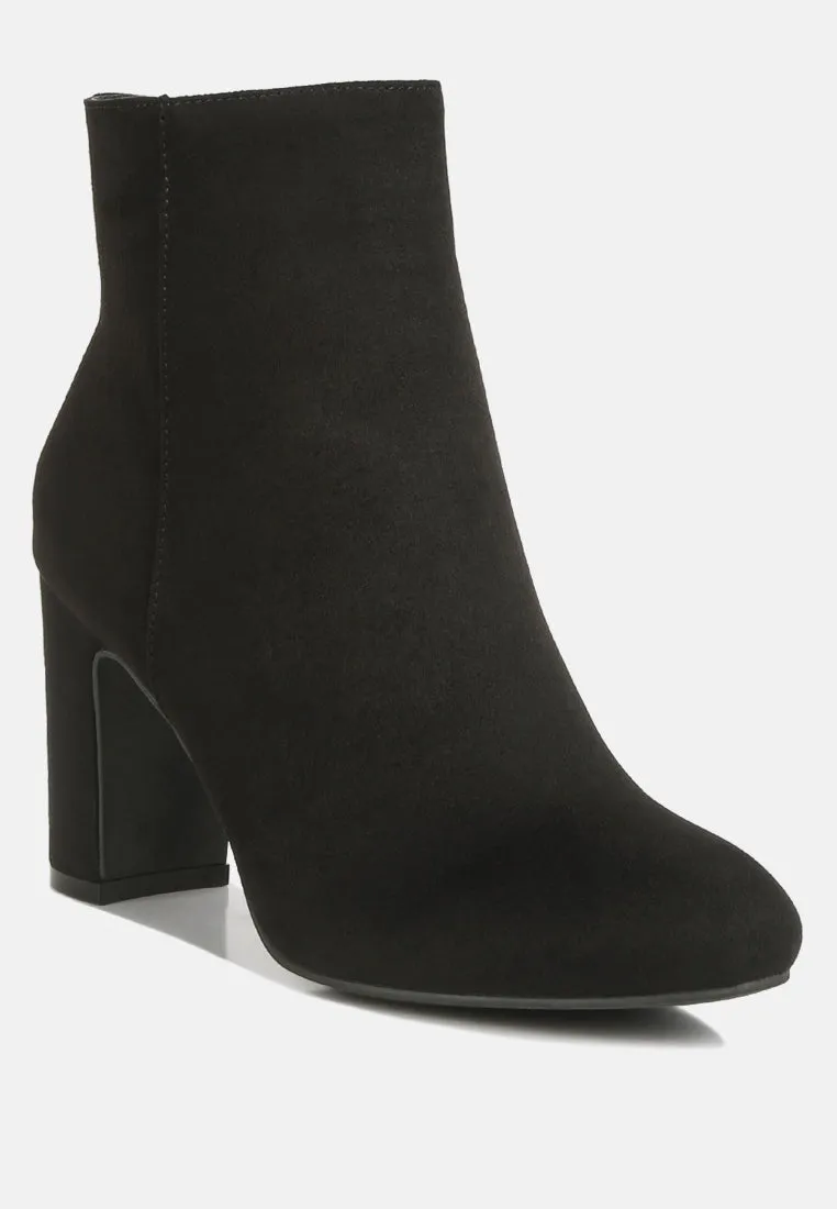 Alysia Block Heel Ankle Boots By Ruw