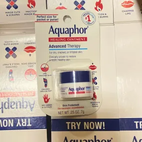 Aquaphor Healing Ointment Advanced Therapy Skin Protectant 0.25 Oz (70 Pcs Lot)