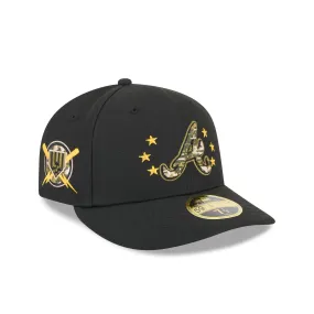 Atlanta Braves Armed Forces Day 2024 Low Profile 59FIFTY Fitted Hat