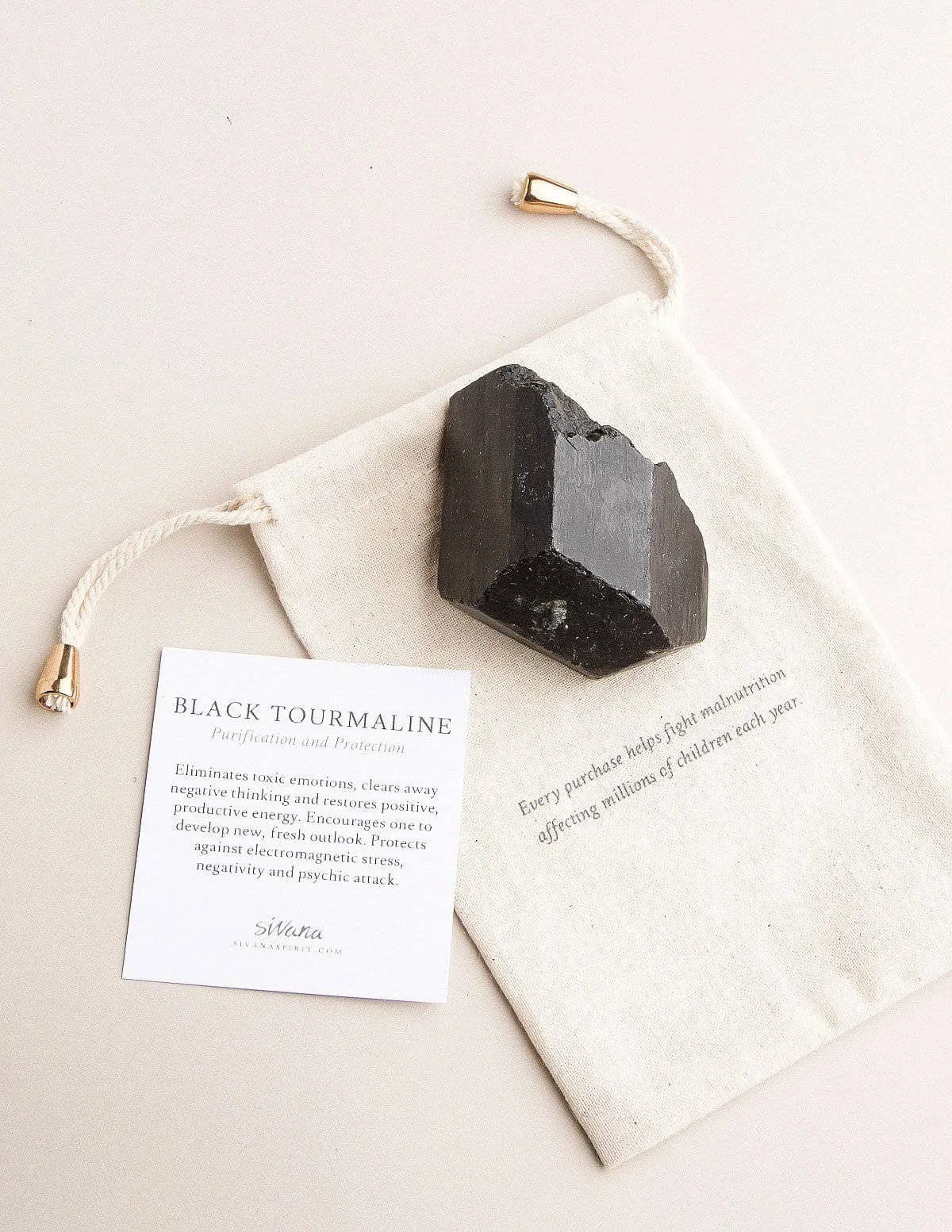 Black Tourmaline Gemstone