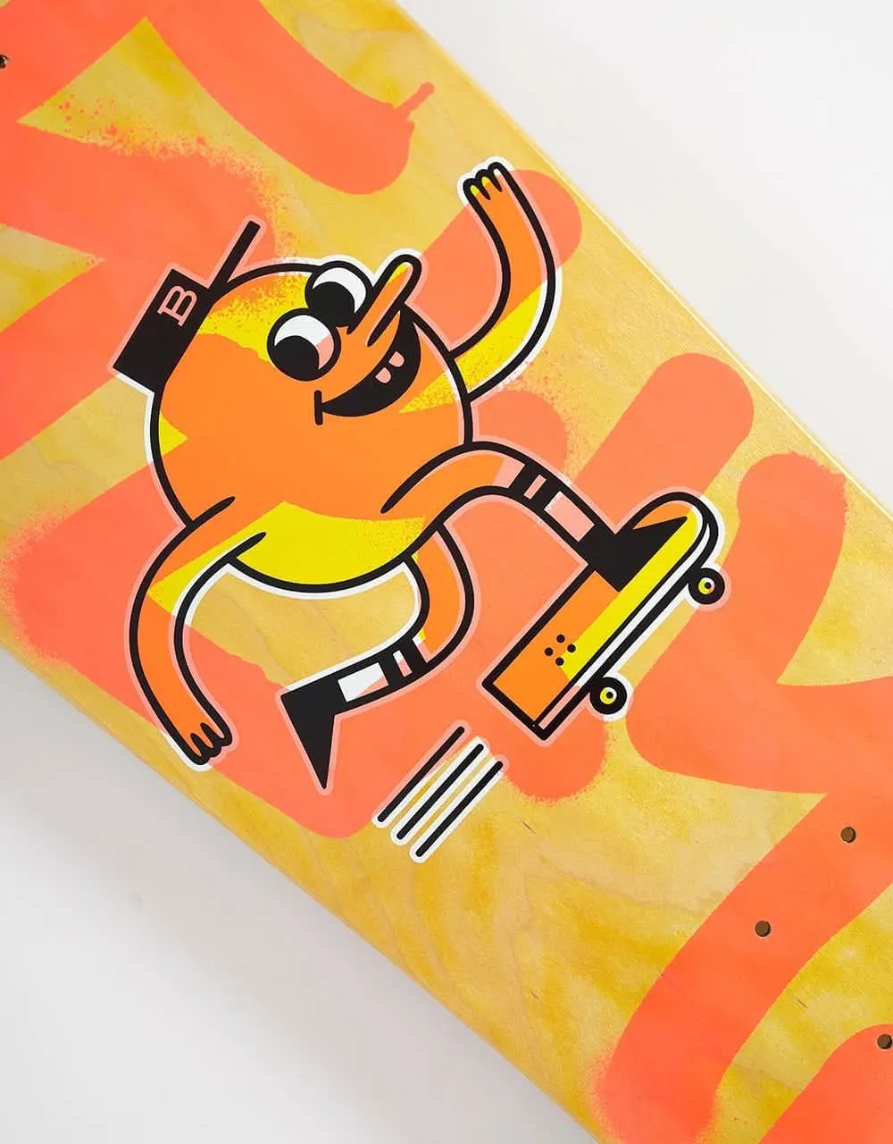 Blast Skates Tagger Mascot 'Custom Shape' Skateboard Deck - 10