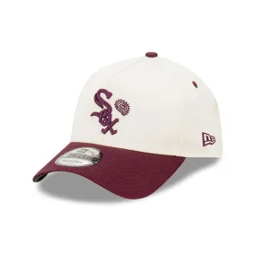 Chicago White Sox Paisley Hit White 9FORTY A-Frame Adjustable Cap