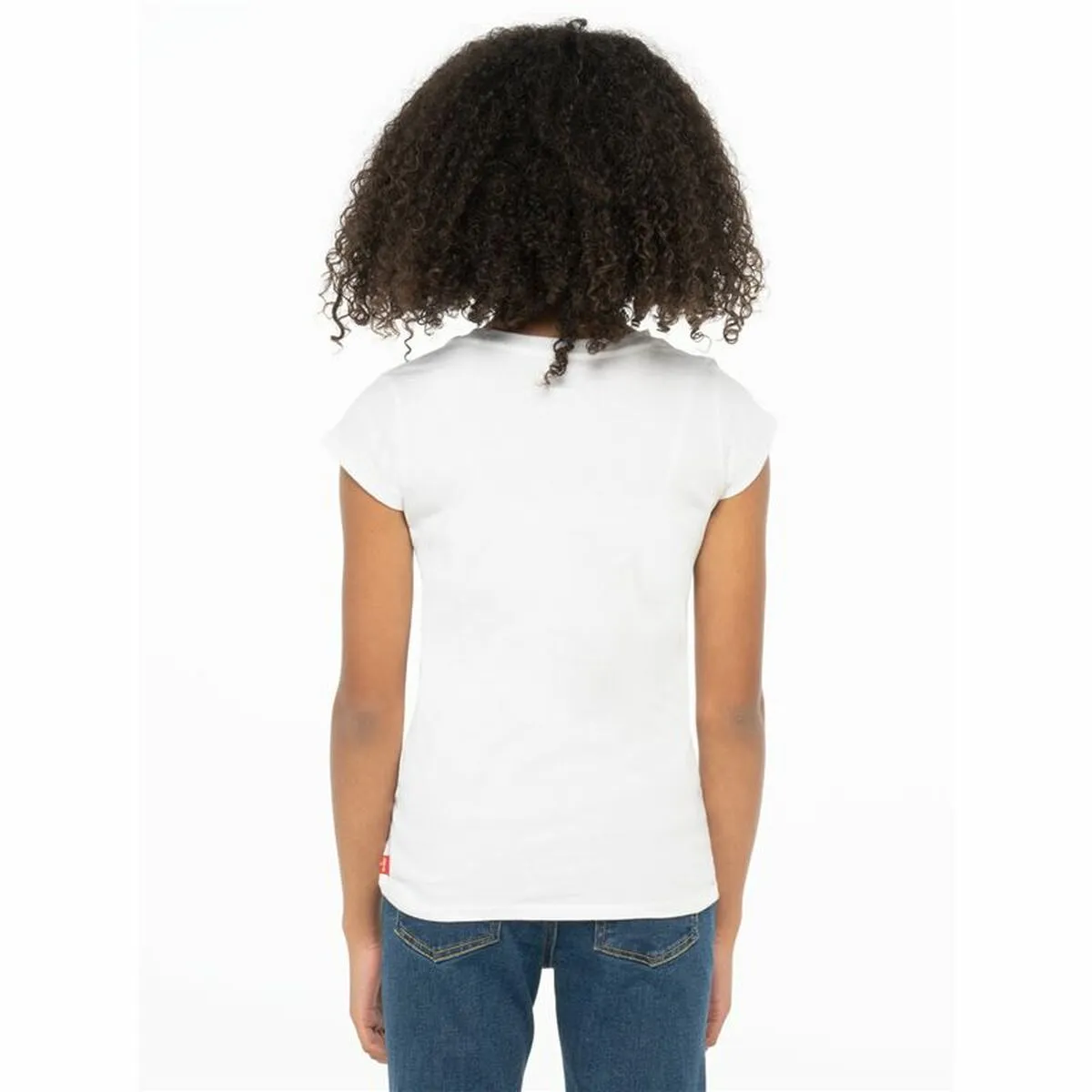 Children’s Short Sleeve T-Shirt Levi's Sportswea White