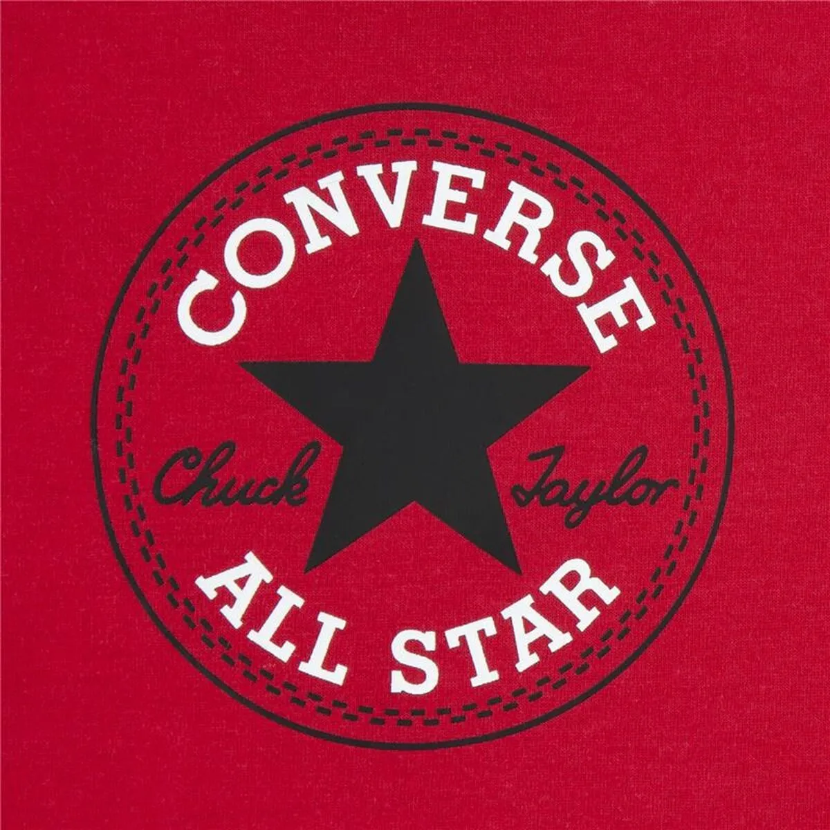 Children's Sports Outfit Converse Core Tee Ft Short Black Magenta Babies