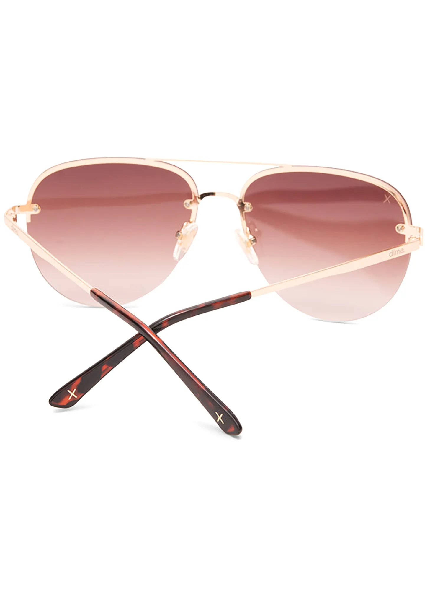 Cienega Sunglasses in Gold/Brown