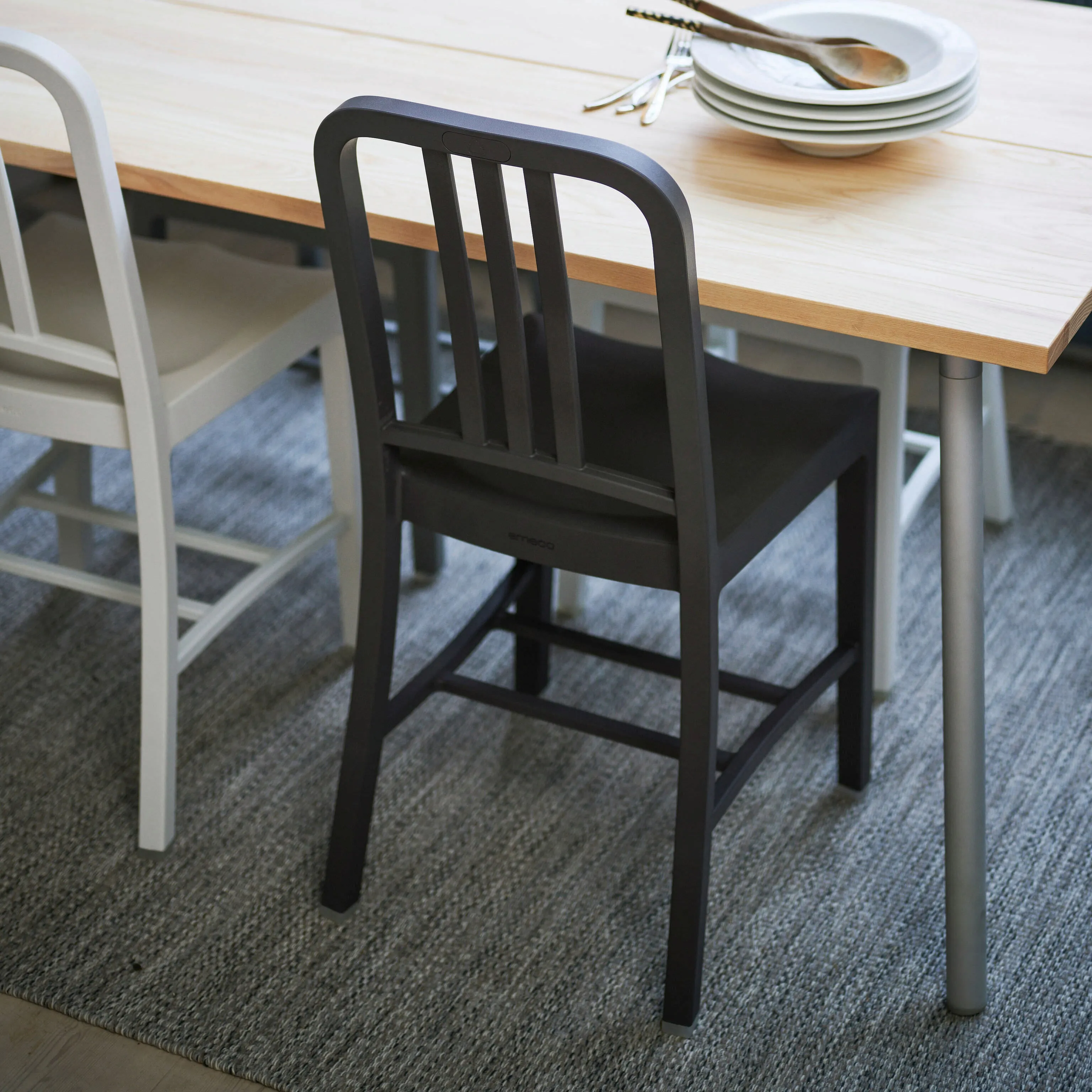 Emeco 111 Navy® Chair - Charcoal