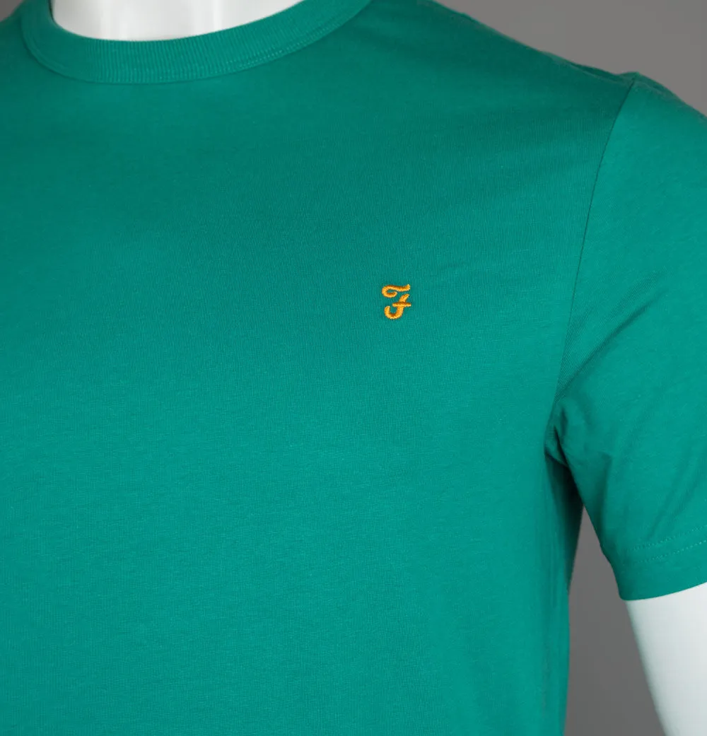 Farah Danny S/S T-Shirt Mallard Green