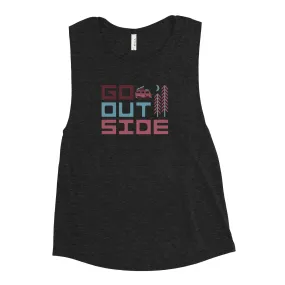 Go Outside Women's Muscle Tank