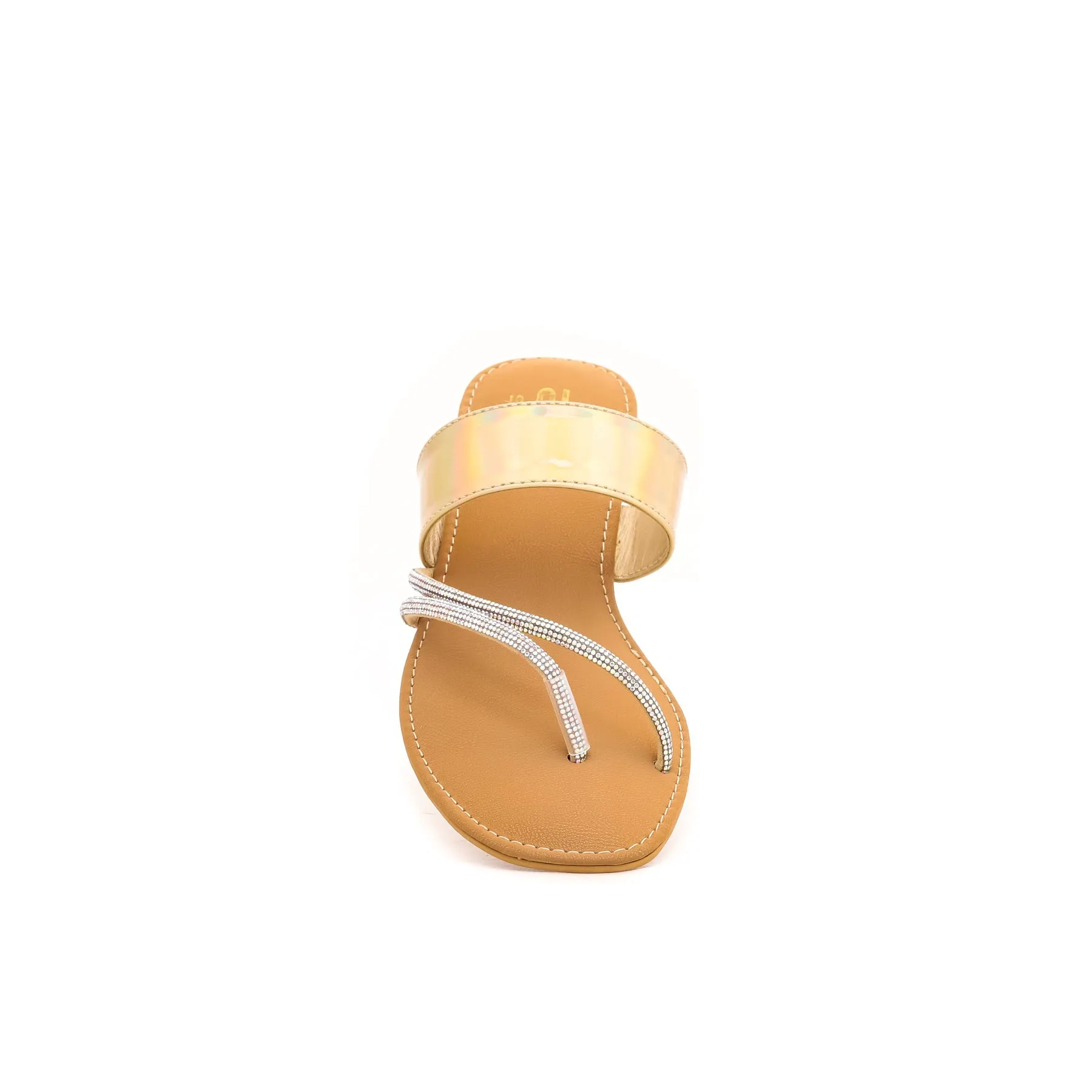 Golden Fancy Chappal FN0661