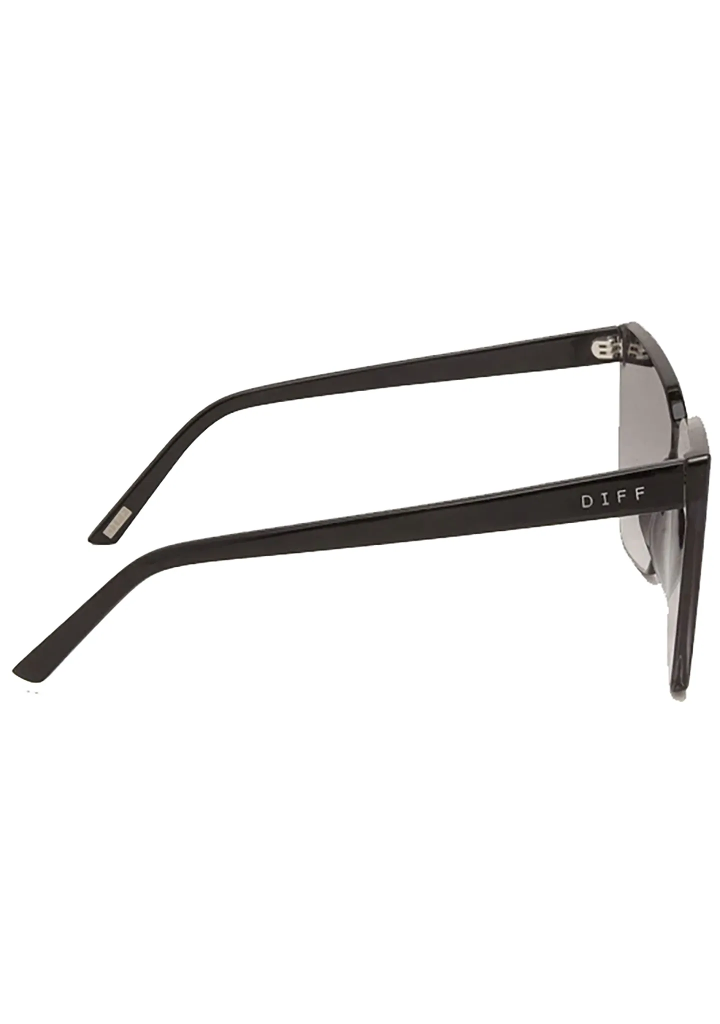 Goldie Sunglasses in Black/Smoke Flash