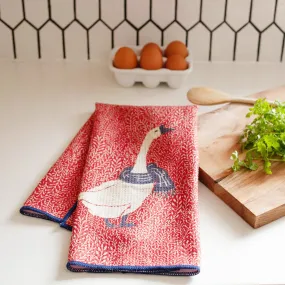 Goose Blu Kitchen Tea Towel