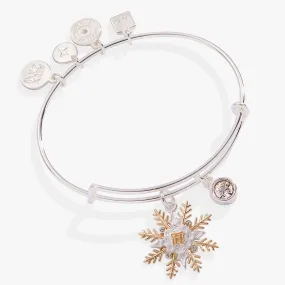 Harry Potter Hogwarts Snowflake Bangle