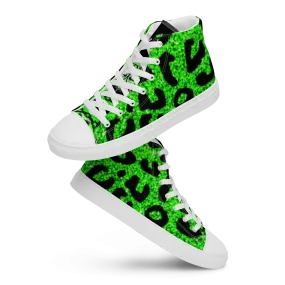 high top canvas shoes