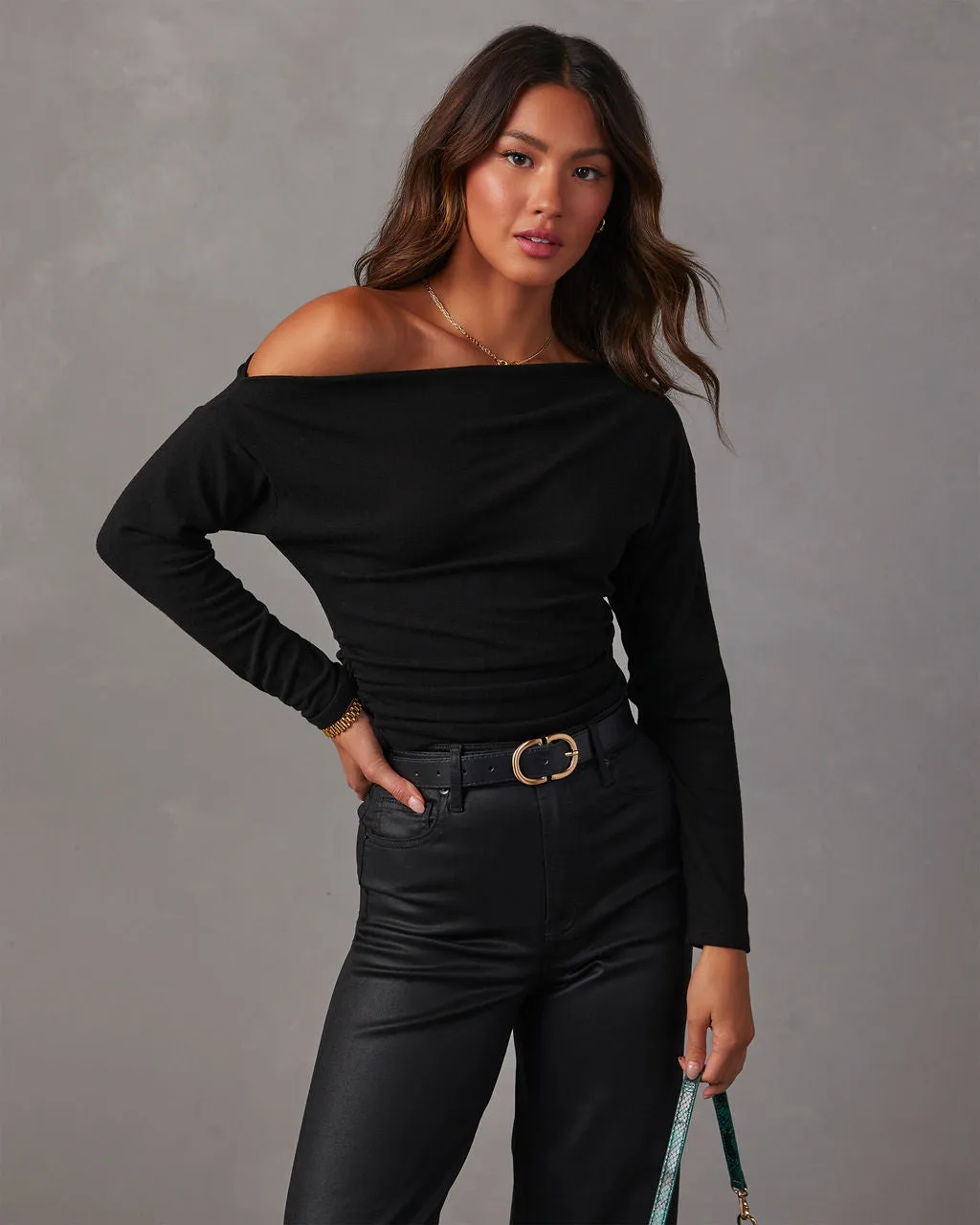 Karina Asymmetrical Crop Top