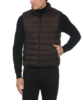 Lightweight Puffer Vest - Brown