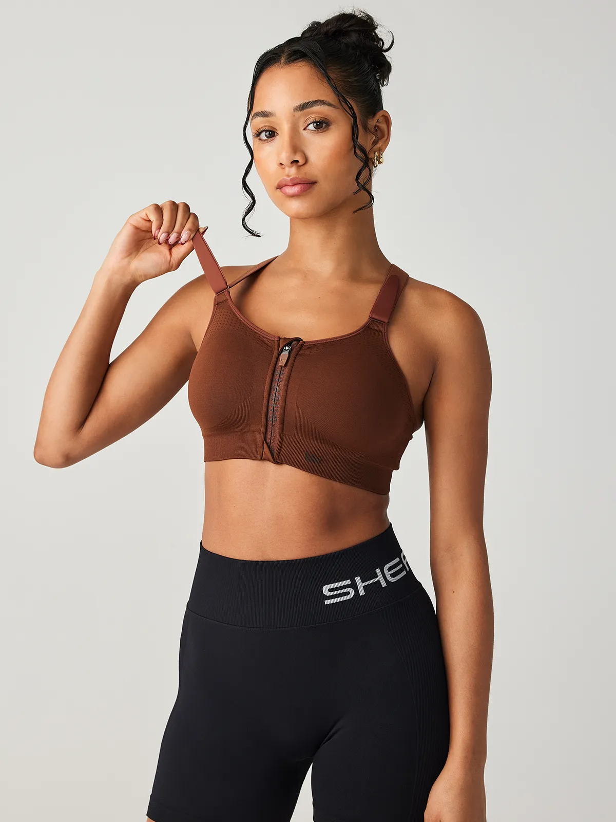 Low Impact Sports Bra - Cappuccino