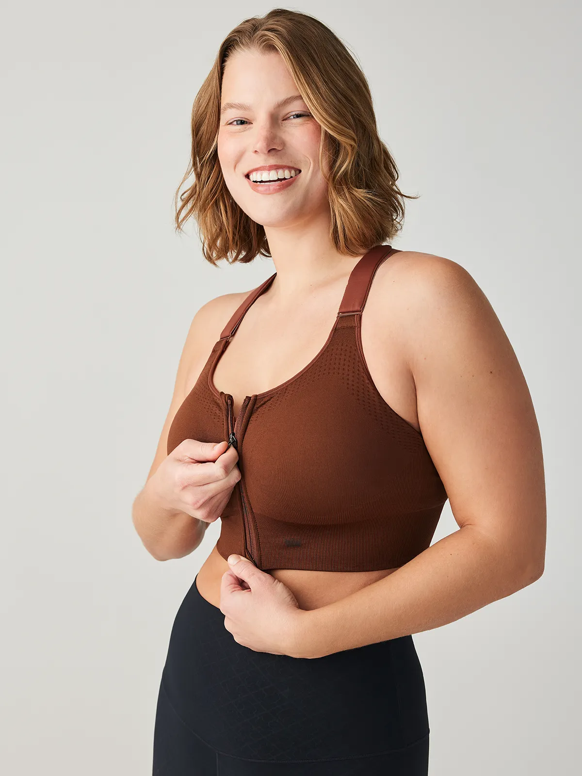 Low Impact Sports Bra - Cappuccino