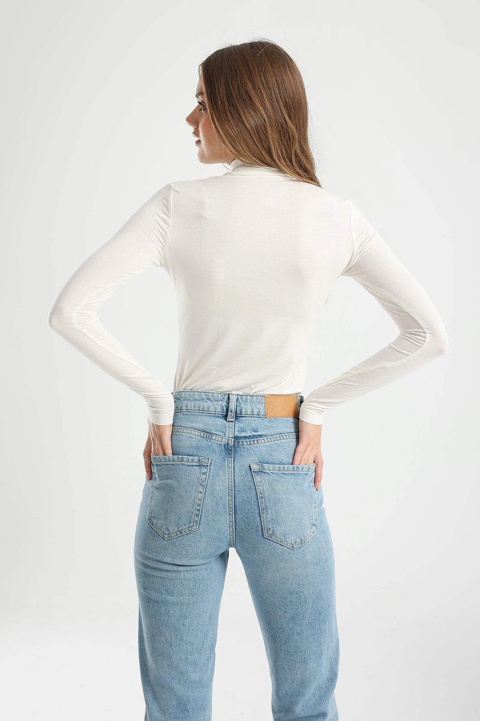 Microfiber Long Sleeves Top