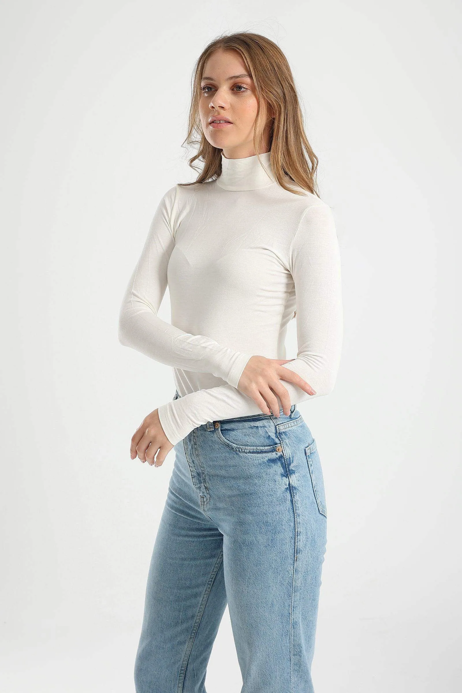 Microfiber Long Sleeves Top