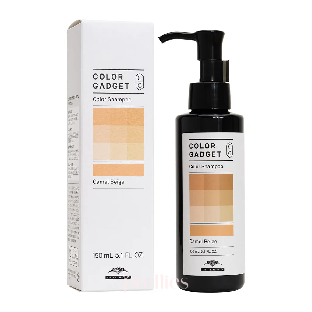 Milbon Color Gadget Hair Color Shampoo 150ml (Camel Beige)