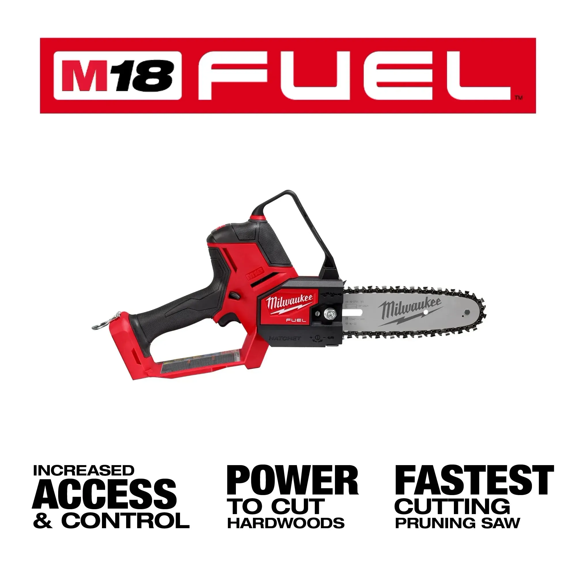 Milwaukee 3004-20 M18 FUEL HATCHET 8 Pruning Saw   Free Gift