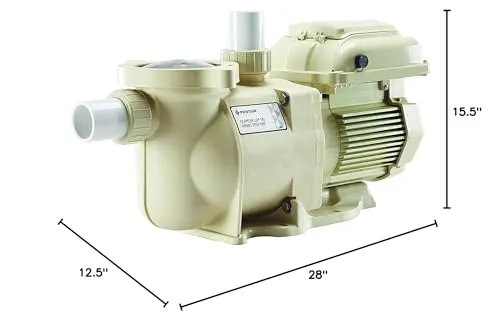 Pentair EC-342001 - SuperFlo VS Variable Speed Pool Pump, 1.5 HP - Limited Warranty