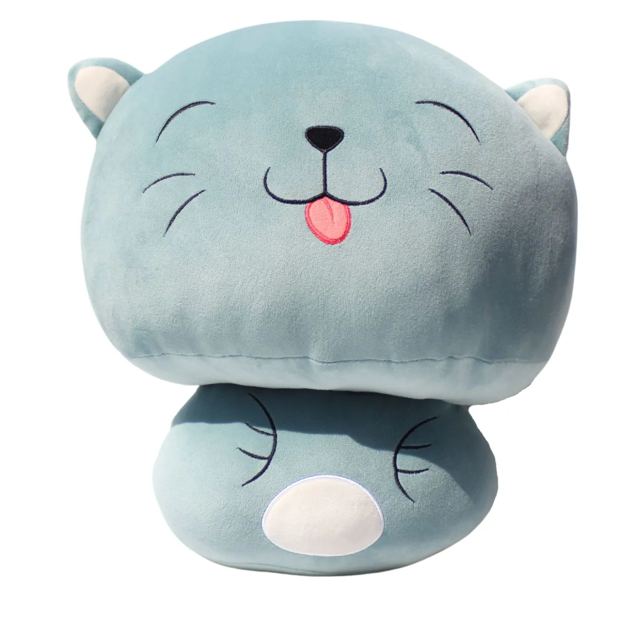 Smilin' Mushroom Plush: The Perfect Cuddle Buddy