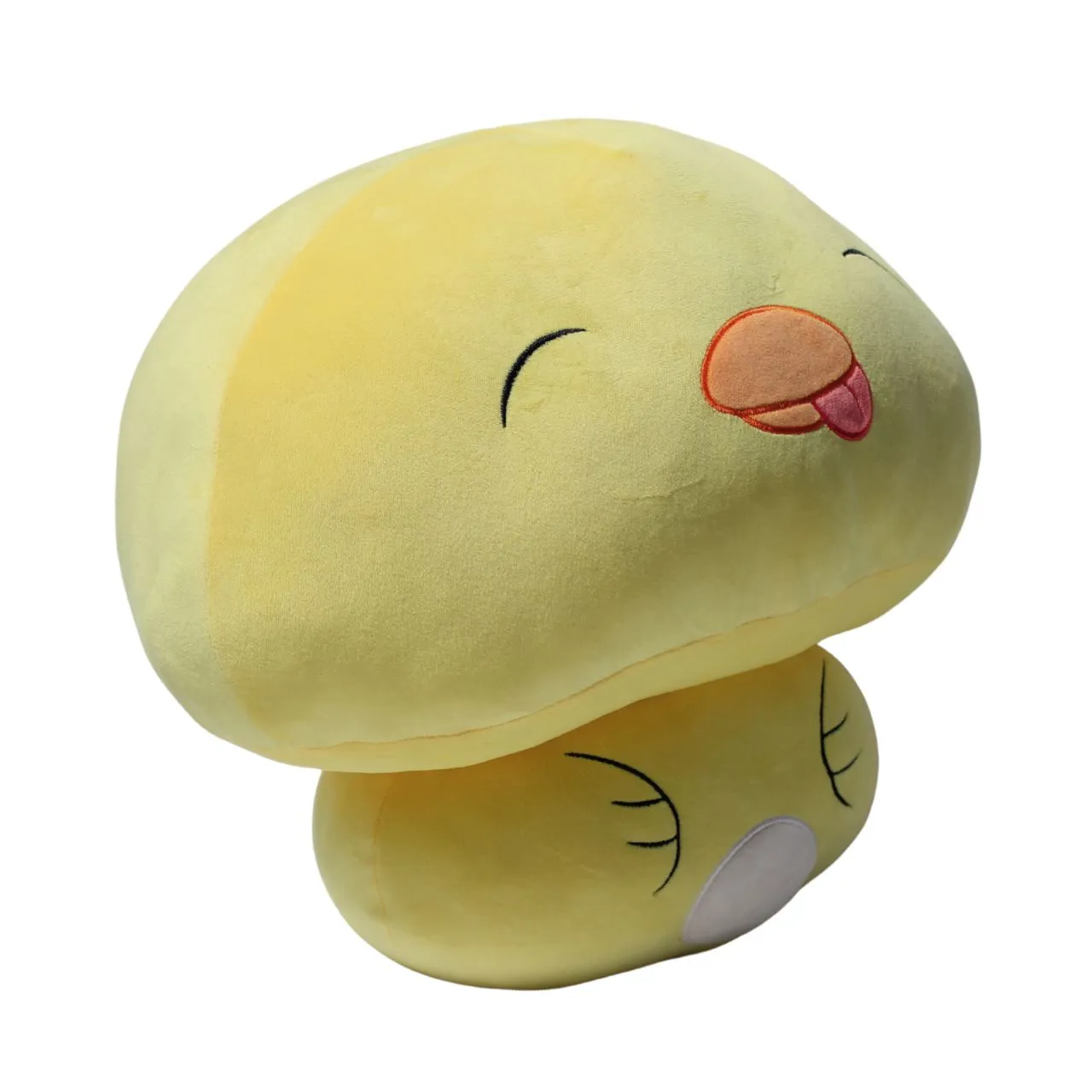 Smilin' Mushroom Plush: The Perfect Cuddle Buddy