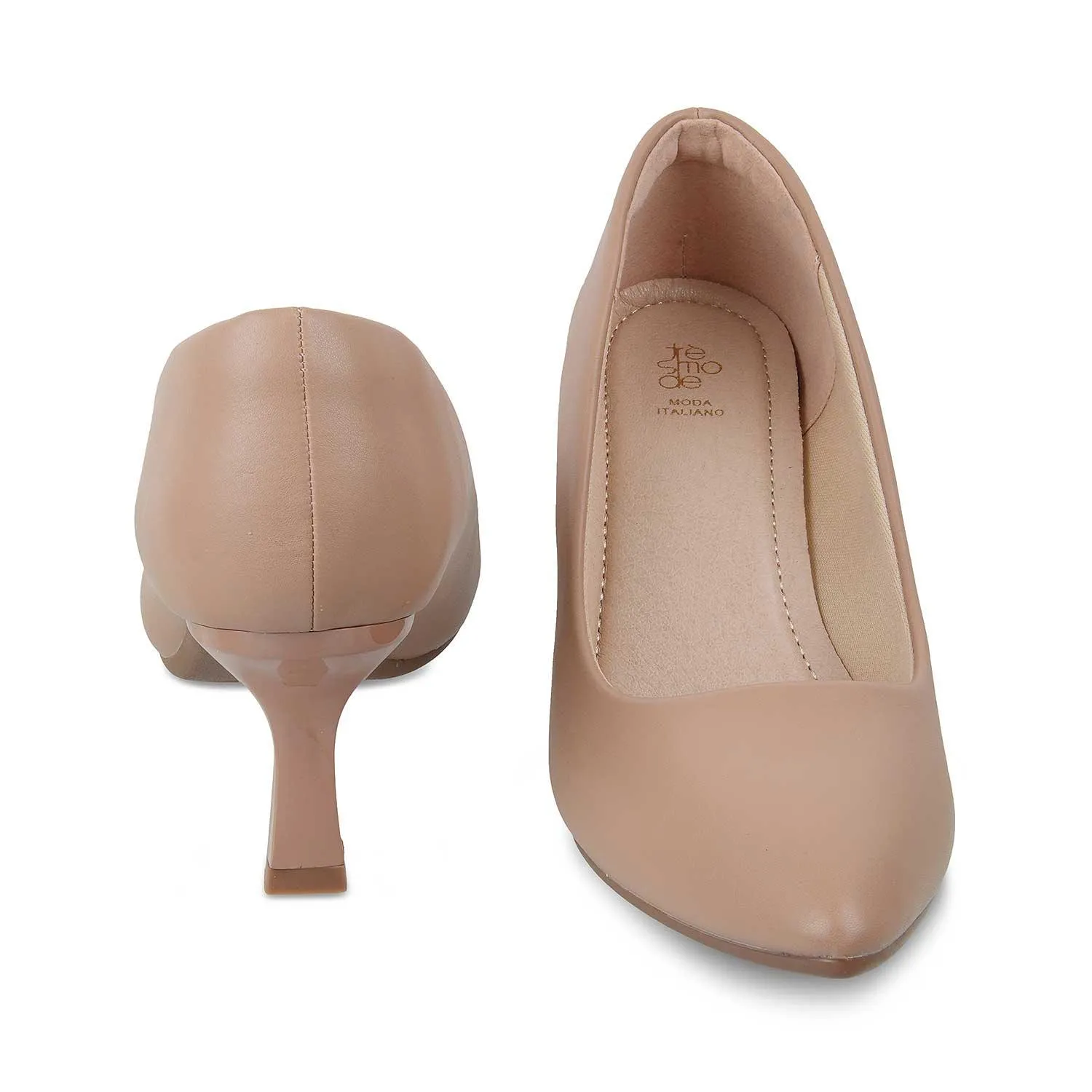 The Venee Tan Women's Dress Pumps Tresmode