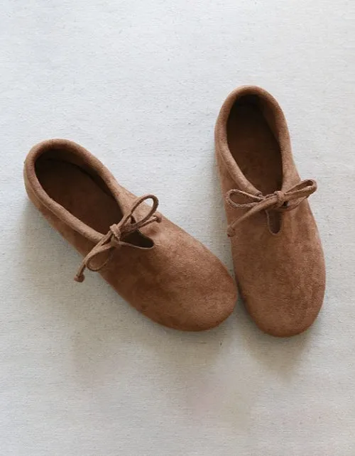 Women's Comfortable Suede Flat Shoes